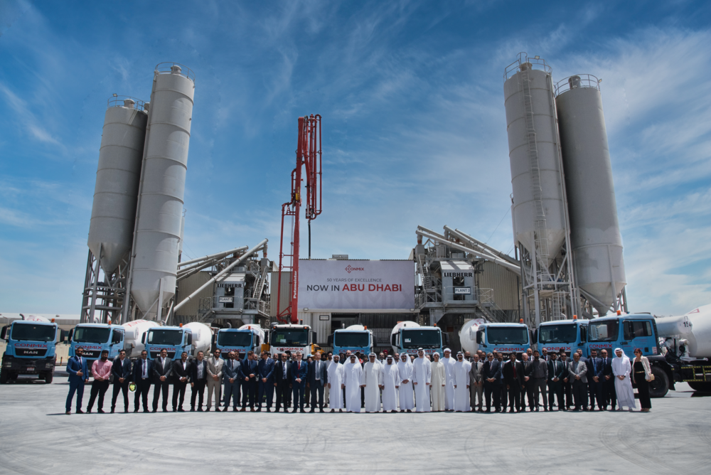 Conmix launches new ready mix concrete facility in Abu Dhabi, boosting UAE expansion